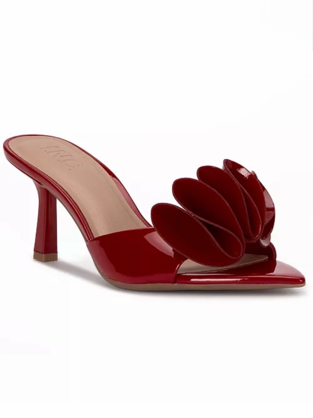 I.N.C. International Concepts Basaaria Stiletto Sandals in Red Zenith Size 6